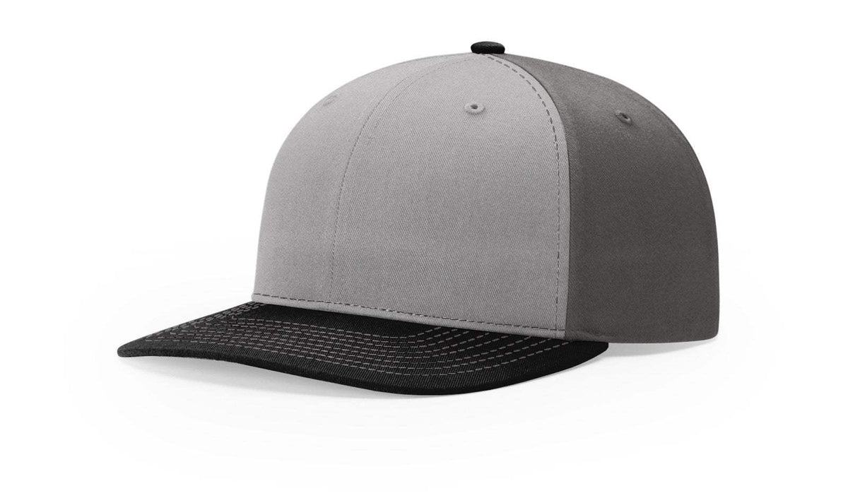 Richardson 312 Solid Twill Trucker Hat – Structured 6-Panel Mesh-Back Snapback Cap