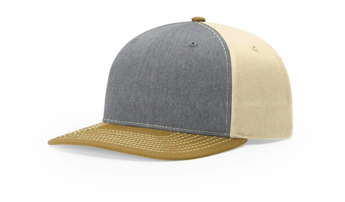 Richardson 312 Solid Twill Trucker Hat – Structured 6-Panel Mesh-Back Snapback Cap