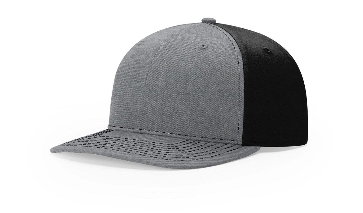 Richardson 312 Solid Twill Trucker Hat – Structured 6-Panel Mesh-Back Snapback Cap