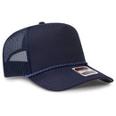 OTTO CAP® 32-2 - 5 Panel Mid Profile Mesh Back Trucker Hat