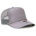 OTTO CAP® 32-2 - 5 Panel Mid Profile Mesh Back Trucker Hat