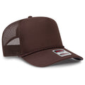 OTTO CAP® 32-2 - 5 Panel Mid Profile Mesh Back Trucker Hat