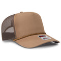 OTTO CAP® 32-2 - 5 Panel Mid Profile Mesh Back Trucker Hat