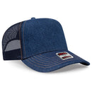 OTTO CAP® 32-285 - 5 Panel Mid Profile Mesh Back Trucker Hat
