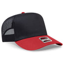 OTTO CAP® 32-285 - 5 Panel Mid Profile Mesh Back Trucker Hat
