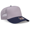 OTTO CAP® 32-285 - 5 Panel Mid Profile Mesh Back Trucker Hat