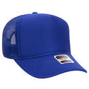OTTO CAP® 32-467 - 5 Panel Mid Profile Mesh Back Trucker Hat