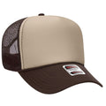 OTTO CAP® 32-467 - 5 Panel Mid Profile Mesh Back Trucker Hat