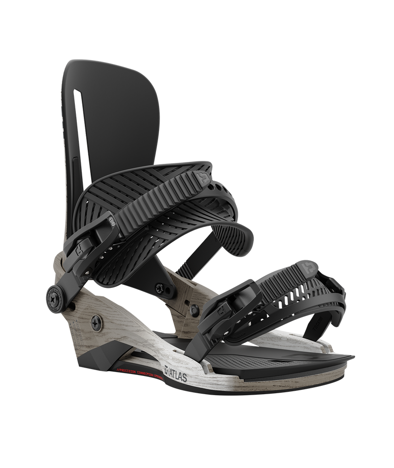 Union Atlas Snowboard Bindings - Men's 2025 | Unmatched Edge-to-Edge Response: Highback, Ankle Straps, and Toe Strap Upgrades Tested by the World's Best