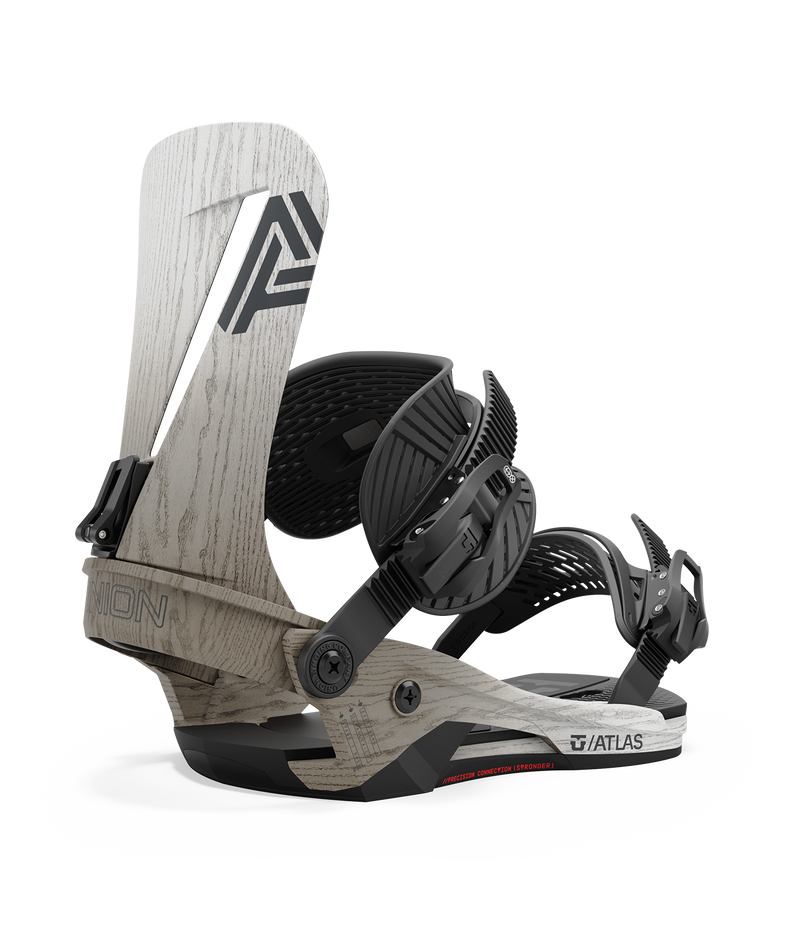 Union Atlas Snowboard Bindings - Men's 2025 | Unmatched Edge-to-Edge Response: Highback, Ankle Straps, and Toe Strap Upgrades Tested by the World's Best