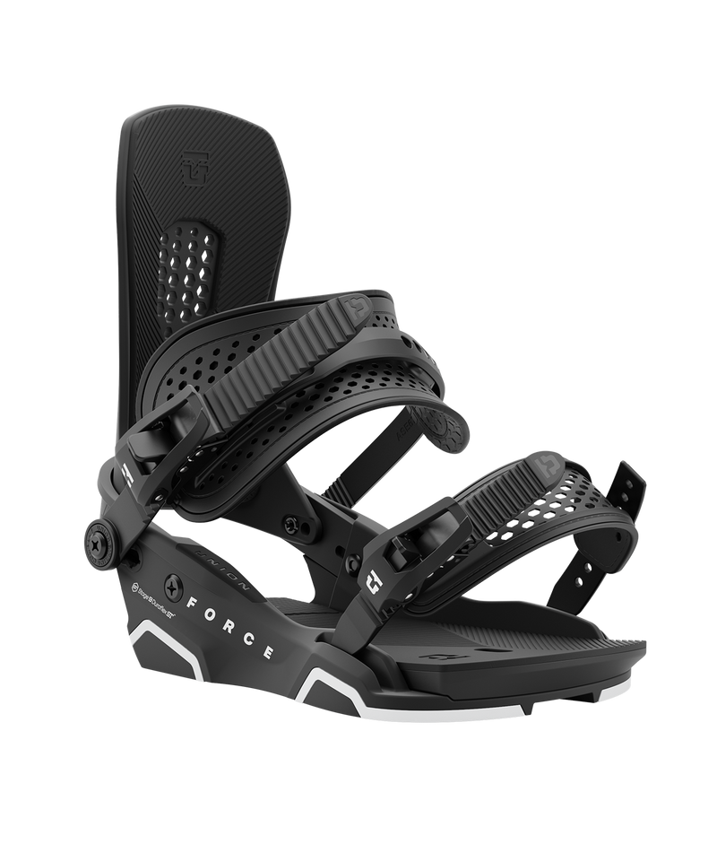 Union Force Snowboard Bindings - Men's 2025 | Versatile Ride Feel: Smooth and Responsive for Any Rider, Condition, and Terrain