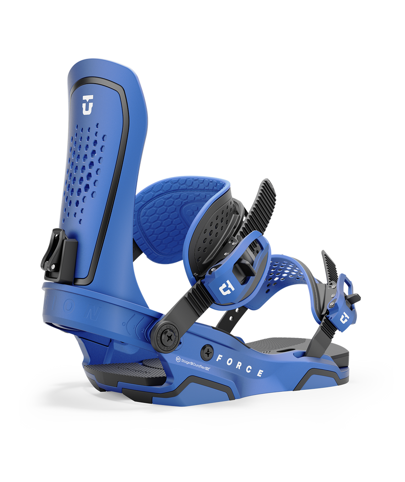 Union Force Snowboard Bindings - Men's 2025 | Versatile Ride Feel: Smooth and Responsive for Any Rider, Condition, and Terrain