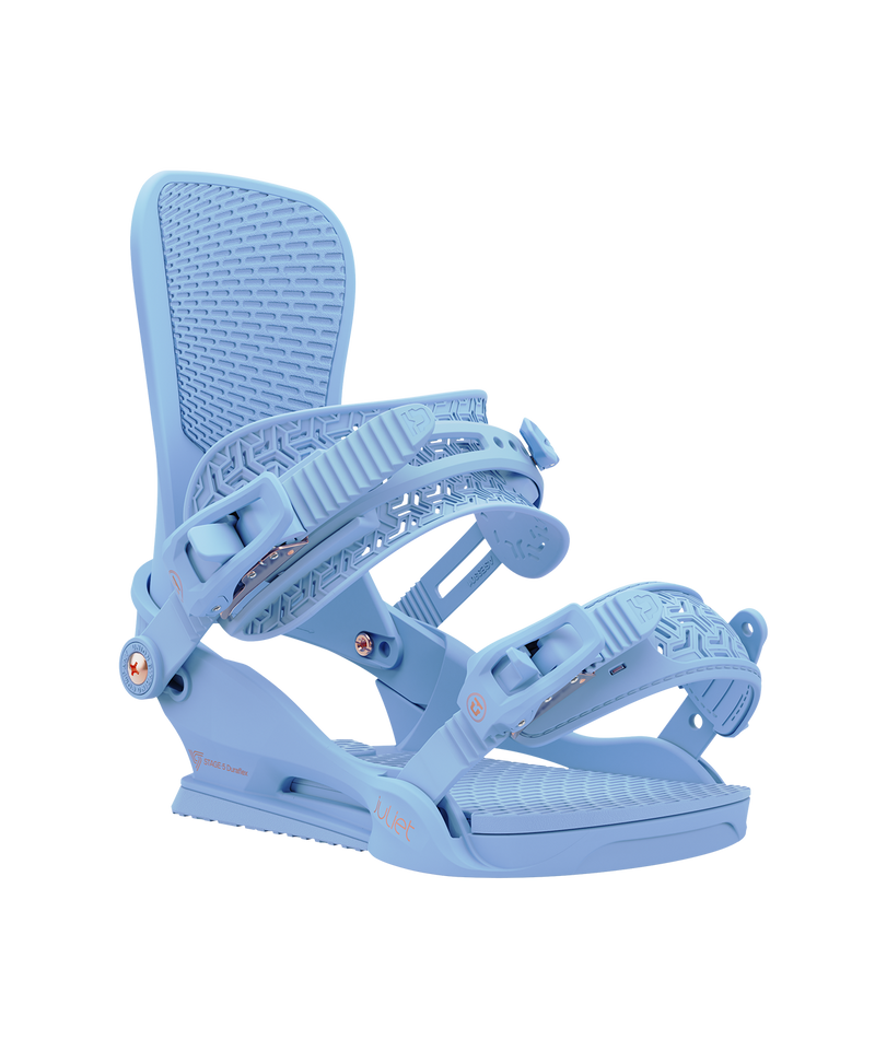 Union Juliet Snowboard Bindings - Women's 2025 | Comfortable Mid-Flex All-Mountain Women's Binding: Ideal for Beginner to Intermediate Riders Ready to Advance