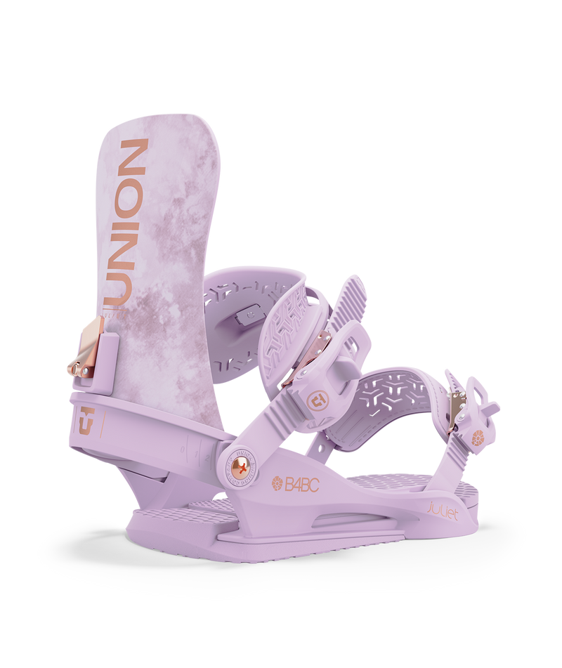 Union Juliet Snowboard Bindings - Women's 2025 | Comfortable Mid-Flex All-Mountain Women's Binding: Ideal for Beginner to Intermediate Riders Ready to Advance