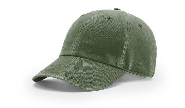 Richardson 324 Pigment-Dyed Washed Canvas Dad Hat – Unstructured Adjustable Cap