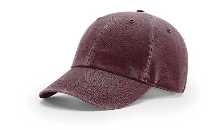 Richardson 324 Pigment-Dyed Washed Canvas Dad Hat – Unstructured Adjustable Cap