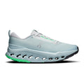 On Cloudsurfer Trail 2 Women's running shoe in Chalk / Gardenia