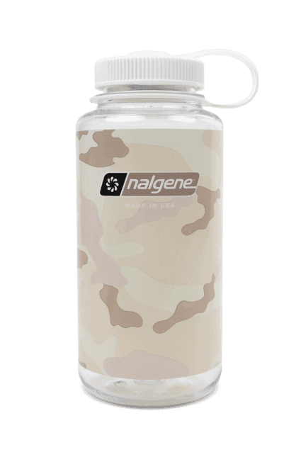 Nalgene Wide Mouth Tritan Plastic Water Bottle, 32 Ounce