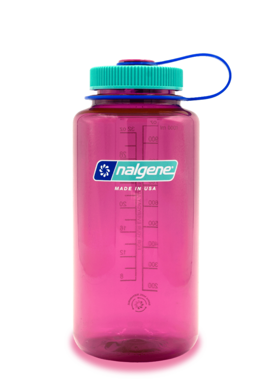 Nalgene Wide Mouth Tritan Plastic Water Bottle, 32 Ounce
