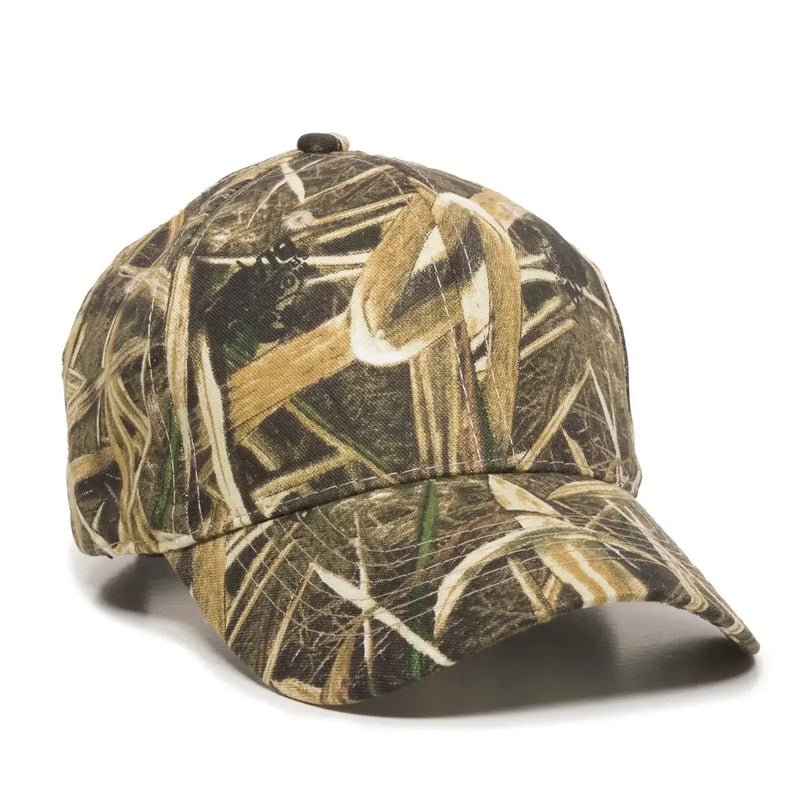 Outdoor Cap 350 Camo Cap – Pro Mid Crown Structured with Pre-Curved Visor
