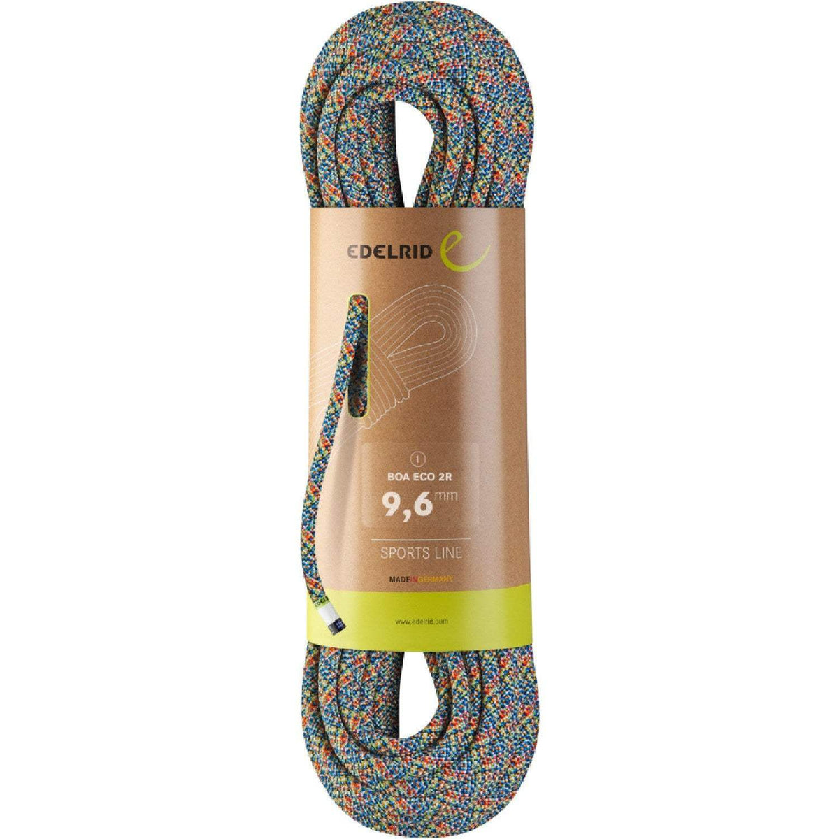 Edelrid Boa Eco 2R 9.6mm Climbing Rope – Sustainable & Durable Performance