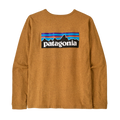 Patagonia Women's L/S P-6 Logo Responsibili-Tee - Dried Mango