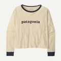 Patagonia W's L/S '73 Text Logo Easy Cut Organic T-Shirt - Women's