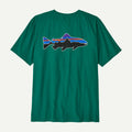 Patagonia Fitz Roy Trout T-Shirt Men's Organic Cotton Crewneck