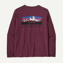 Patagonia Long-Sleeved Fitz Roy Foothills T-Shirt - Men's - Recycled Cotton Graphic Tee