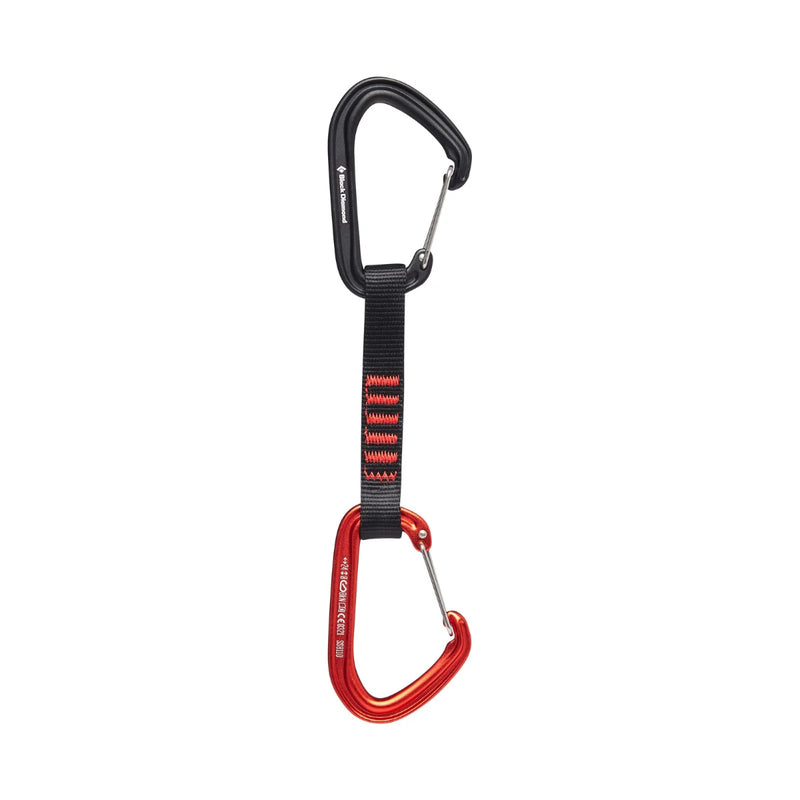 Black Diamond Hot Wire Quickdraw Pack | Essential and Reliable Quickdraws for Safe and Efficient Climbing