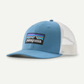 Patagonia P-6 Logo LoPro Trucker Hat – White with Redtail Rust