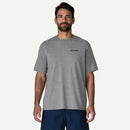 Patagonia M's P-6 Logo Responsibili-Tee Gravel Heather L