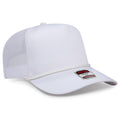 OTTO CAP® 39-071 - 5 Panel Mid Profile Mesh Back Trucker Hat 39-071