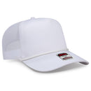 OTTO CAP® 39-071 - 5 Panel Mid Profile Mesh Back Trucker Hat 39-071