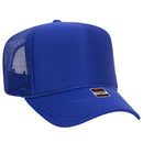 OTTO Foam Trucker Hat 5 Panel High Crown Trucker Cap - OSFM - OTTO 39