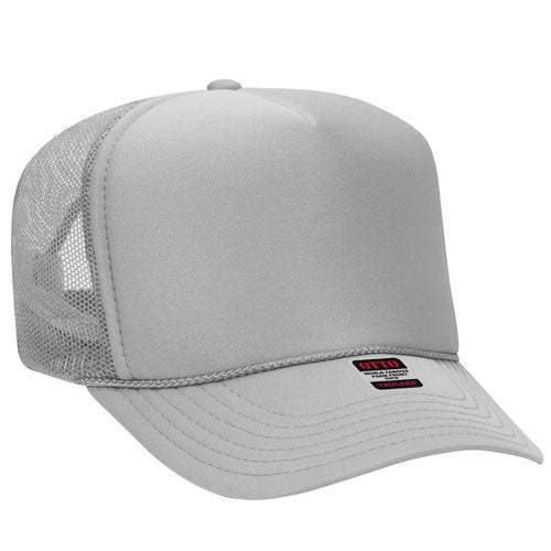 OTTO CAP 39-165 Foam Trucker Hat 5 Panel High Crown Trucker Cap - OSFM - OTTO 39