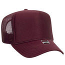 OTTO Foam Trucker Hat 5 Panel High Crown Trucker Cap - OSFM - OTTO 39