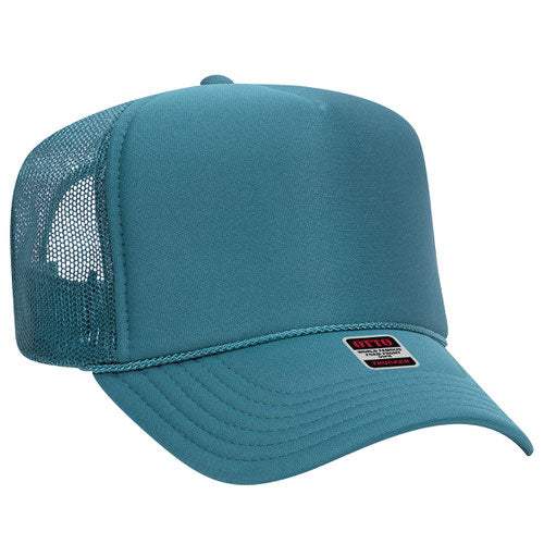 OTTO CAP 39-165 Foam Trucker Hat 5 Panel High Crown Trucker Cap - OSFM - OTTO 39