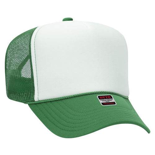 OTTO CAP 39-165 Foam Trucker Hat 5 Panel High Crown Trucker Cap - OSFM - OTTO 39