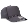 OTTO CAP® 39-166 - 5 Panel High Crown Air Mesh Back Trucker Hat
