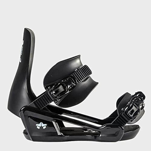 Rome Mini Shred Snowboard Bindings - Kids' | Adjustable Snowboard Bindings with Plush Straps and Tool-Free Customization