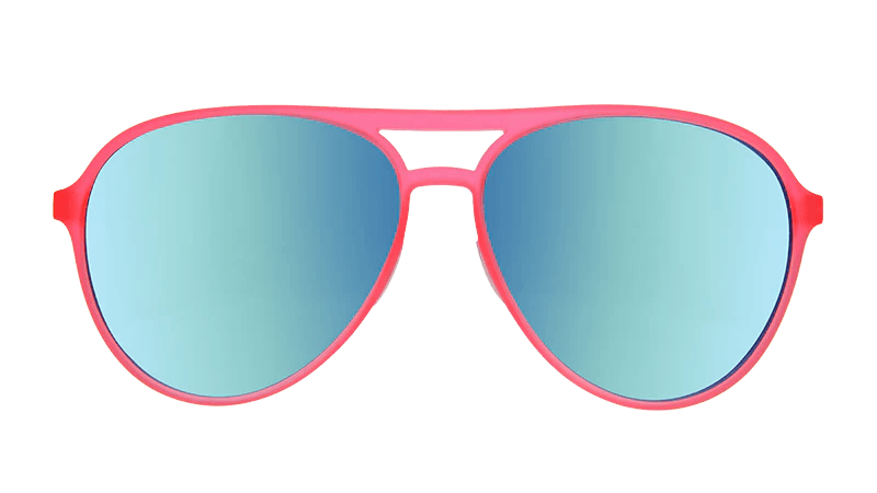 Goodr Mach Gs Polarized Aviator Sunglasses – No-Slip, No-Bounce, UV400 Protection for Running, Cycling & Everyday Adventure