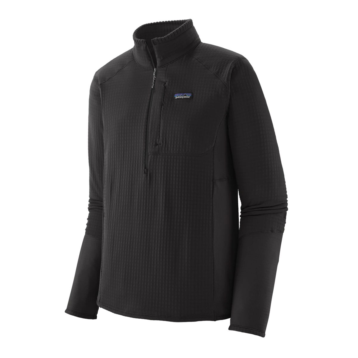 Patagonia R1 Pullover - BLACK W/BLACK
