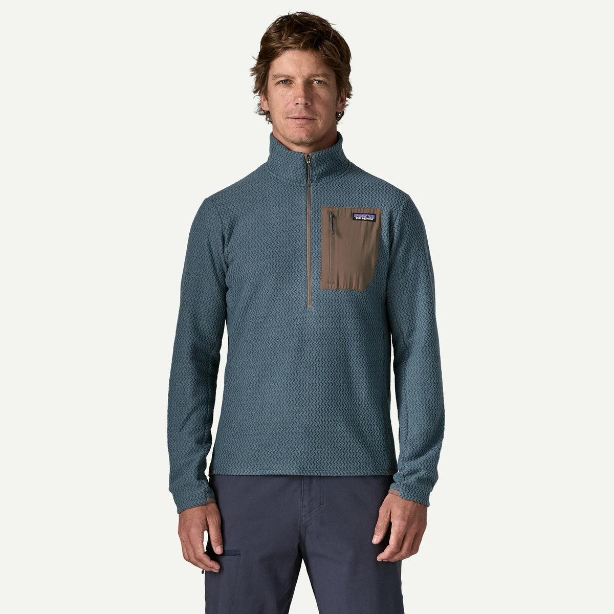 Patagonia R1 Air Men's 1/2 Zip Breathable Performance Fleece