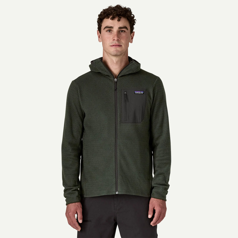 Patagonia R1 Air Men's Full-Zip Breathable Technical Fleece Hoody
