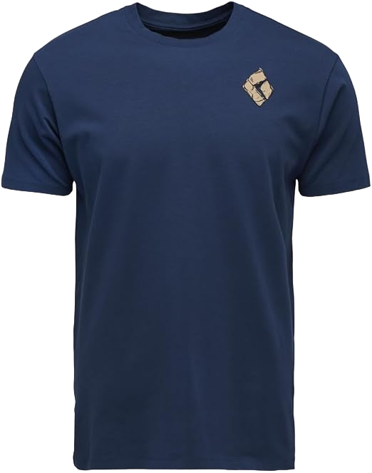 Black Diamond Men's Mono Pocket Tee | Casual and Comfortable Shirt with Utility Pocket for Everyday Wear