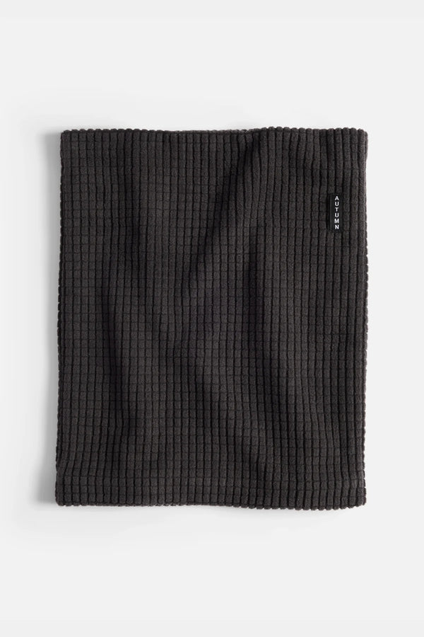 Autumn Grid Fleece Neck Gaiter – Dual Layer
