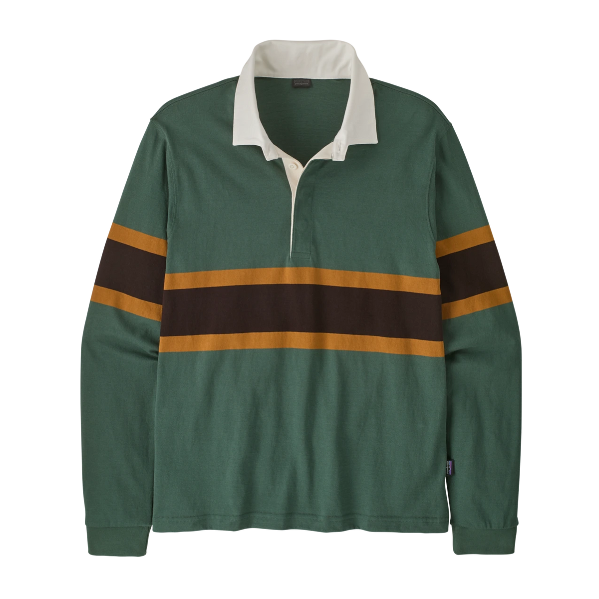 Patagonia L/S Rugby Shirt - RUGBY BIG: CANOPY GREEN