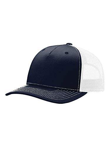 Richardson 112FP Trucker Hat Five Panel Cap Adjustable Split Hat Snapback Cap