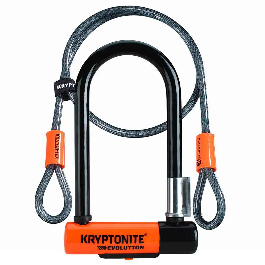 Kryptonite, Evolution Mini-5 (DD), U-Lock, Key, 83x140mm, 3.25''x5'', Thickness in mm: 13mm
